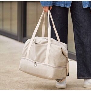 Lo & Sons Catalina Deluxe Dove Grey Organic Canvas Large